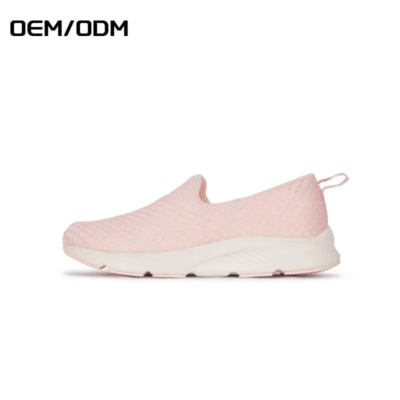 Professional China Wholesale New Design Low Heel Female Flat Casual Shoes Custom Soft Fashion High Quality Woman Flat Shoes Featured Image