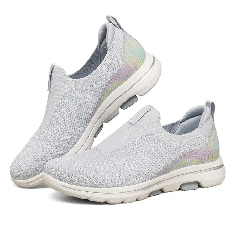 New Design Breathable Slip-On Loafers Walking Sneakers Sports Running Men Casual Shoes