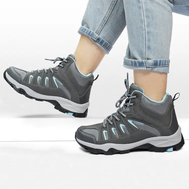 Latest Design Wholesale Anti-Slippery Zapatillas Women Men Boots Climbing Outdoor Hiking Work Safety Shoes